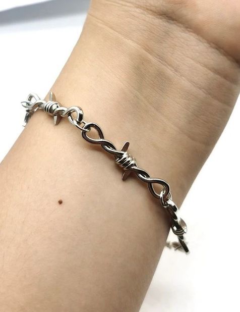 Bracelet Ras du Cou en Fil de Ronce pour Femme