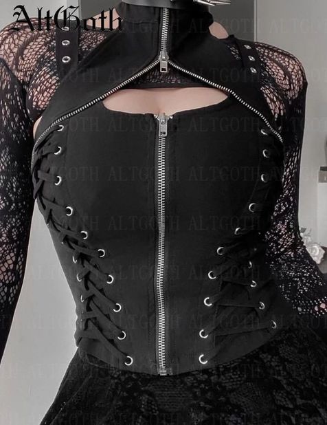 Femmes Orifice Gothique Halter Corset Vintage