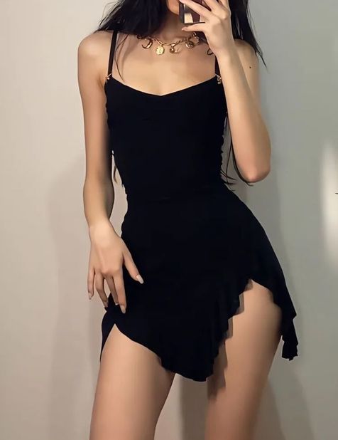 Robe Gothique Noire Sexy