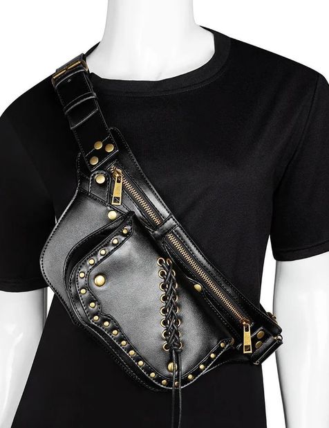 Sac Bandoulière Steampunk Rétro Médiéval